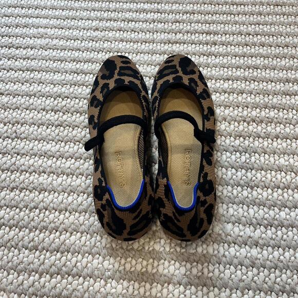 Rothy's The Square Mary Jane in Jungle Cat - Picture 3 of 5